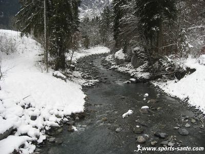 Photo du Giffre en hiver